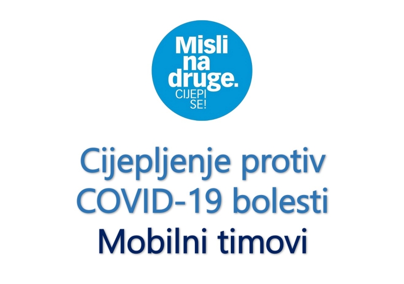 Cijepljenje COVID mobilni tim 1.3.2022