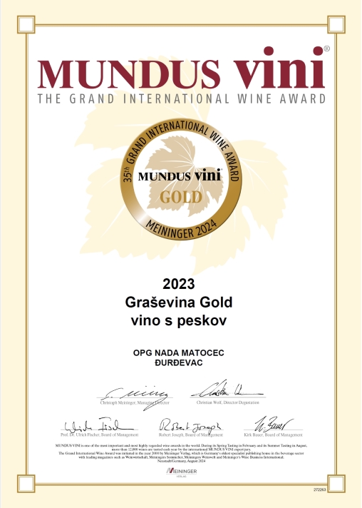 Graševina gold