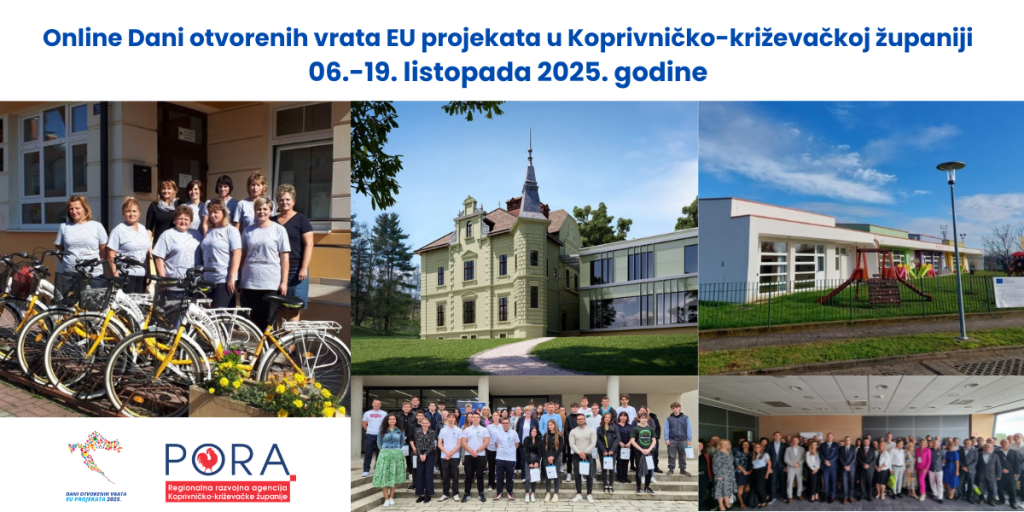 Razvojna agencija PORA KKZ Dani otvorenih vrata EU projekata u Koprivnicko krizevackoj zupaniji Slika 1 Marina 1