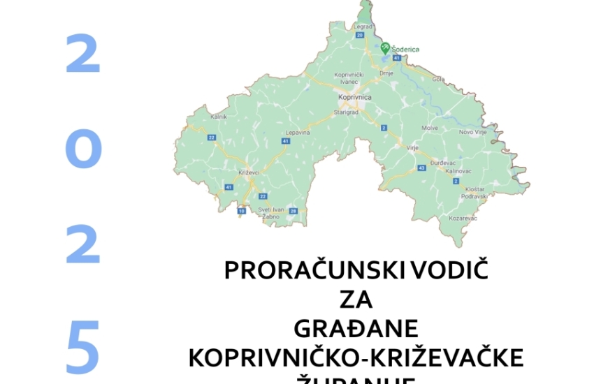 Objavljen Proračunski vodič za građane za 2025. godinu