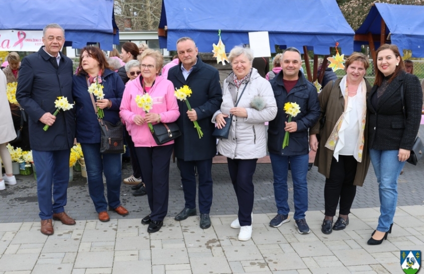 Župan i suradnici podržali Dan narcisa kojim se ukazuje na važnost prevencije u borbi protiv zloćudnih bolesti