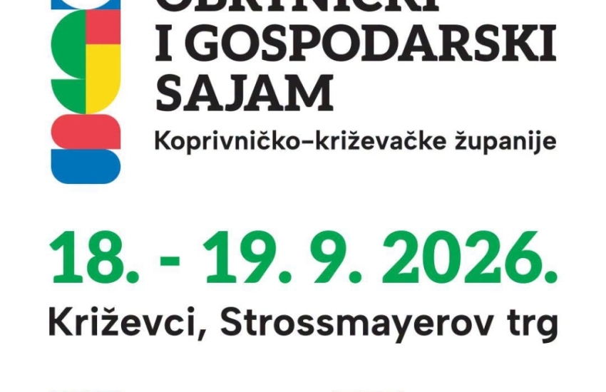 Predstavljen program 28. Obrtničkog i gospodarskog sajma Koprivničko-križevačke županije