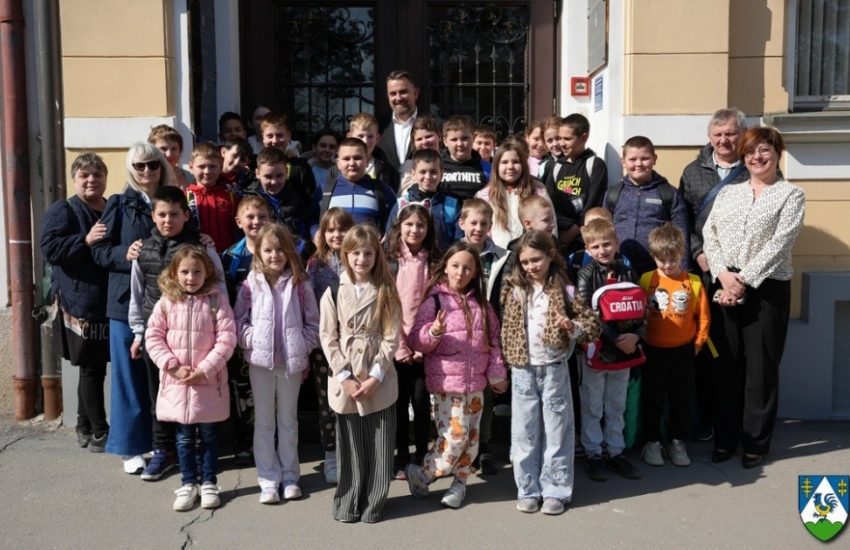 Županijsku upravu posjetili učenici Osnovne škole Sokolovac