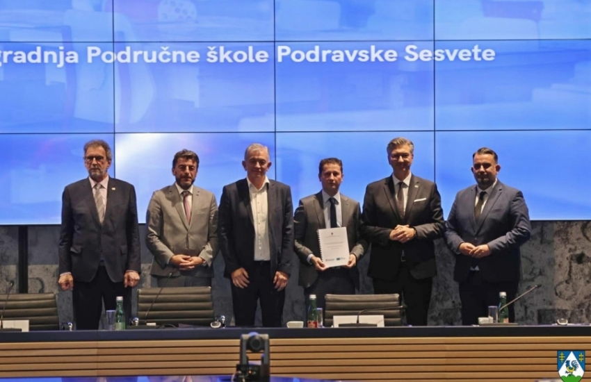 Županija osigurala 4,3 milijuna bespovratnih sredstava za školu u Podravskim Sesvetama i školsku dvoranu u Đelekovcu