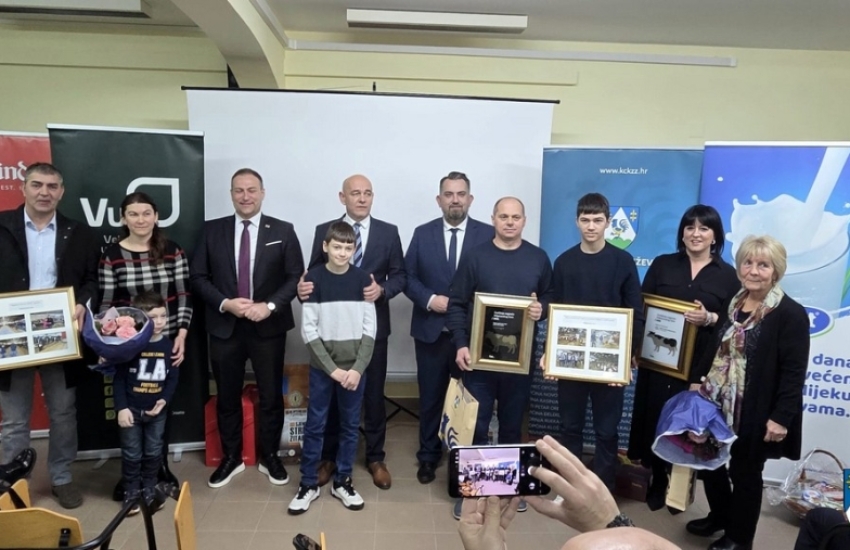 Dodijeljene nagrade Mljekarskog lista, najperspektivnijim mladim proizvođačem proglašen Ivica Mikulinjak iz Koprivničko-križevačke županije