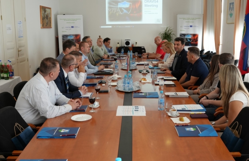 Održani radni sastanci partnera projekta DRAVIS4 u Koprivnici