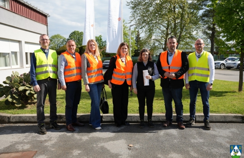 Župan Golubić i suradnici u radnom posjetu tvrtki Bauwerk Group Hrvatska