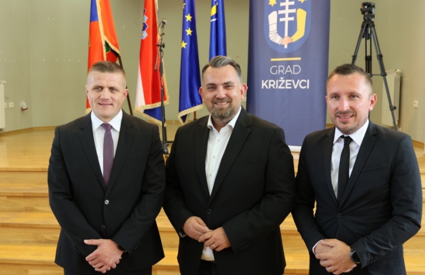 Gradonačelnik Križevaca održao svečani prijem povodom stupanja na dužnost