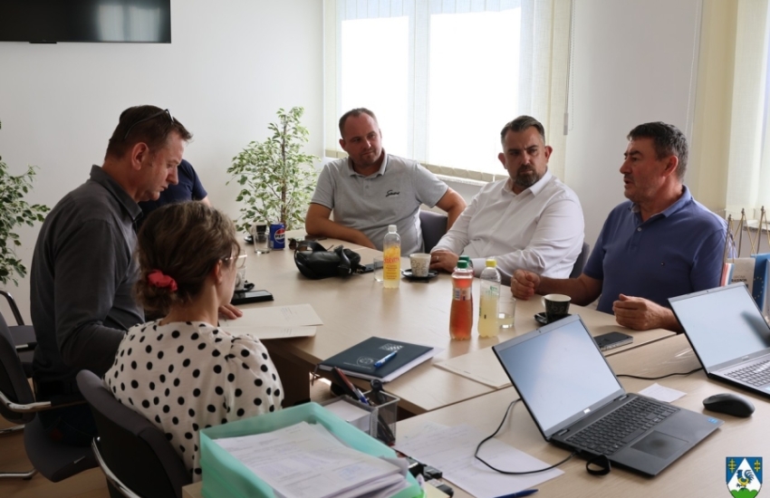 Župan Golubić u radnom posjetu Općini Rasinja