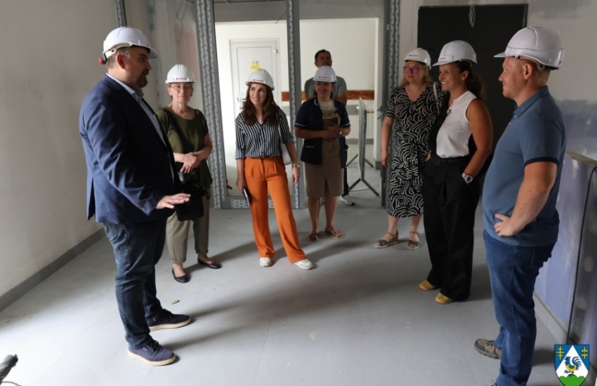 Župan obišao gradilište križevačkog Doma zdravlja, radovi odlično napreduju