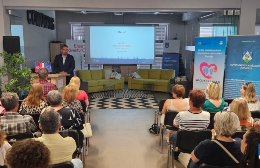 Održana Završna konferencija projekta „Izrada socijalnog plana Koprivničko-križevačke županije“