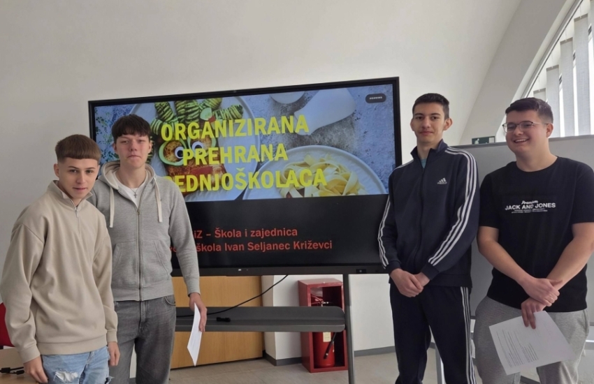 Zamjenik Rajn sudjelovao u panel raspravi na temu zdrave prehrane u sklopu predmeta „Škola i zajednica“