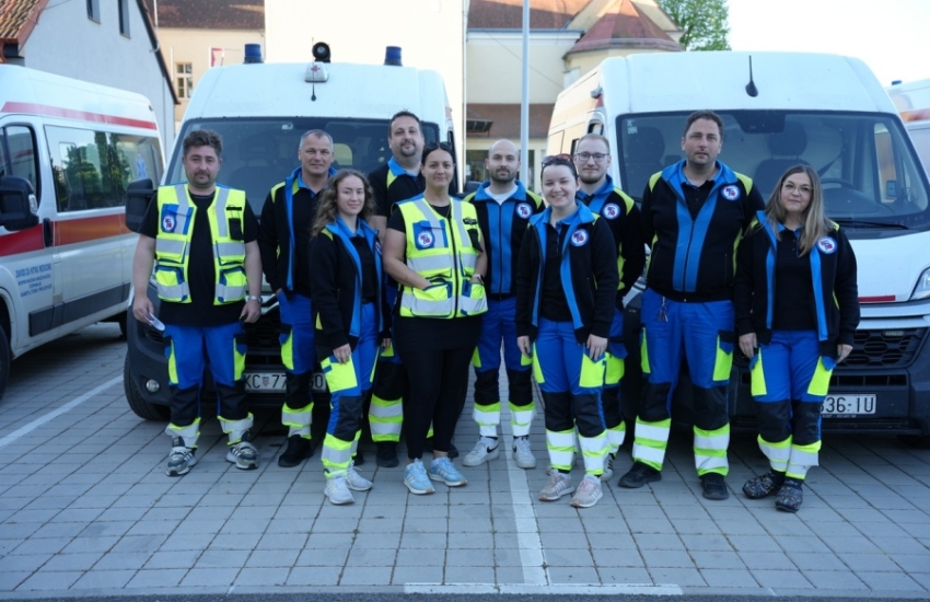 Novi standardi opreme i izgled vozila sanitetskog prijevoza u Koprivničko-križevačkoj županiji