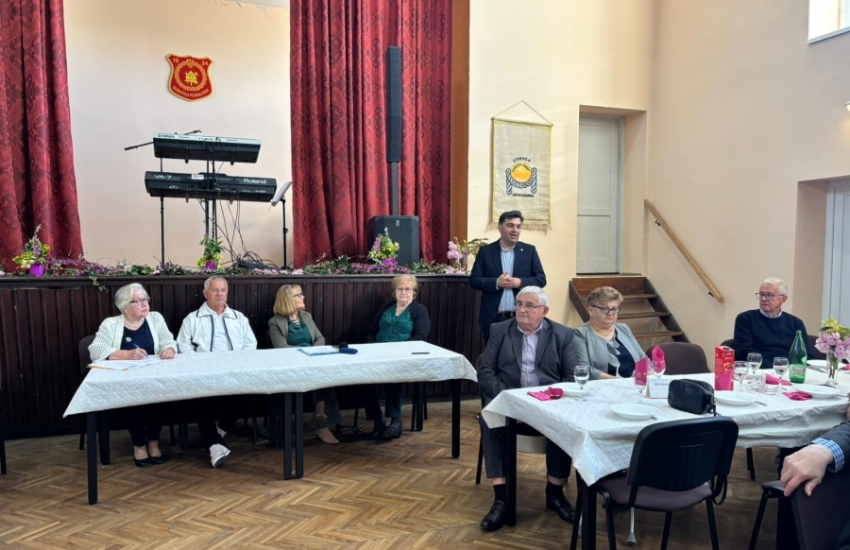 Članovi Udruge umirovljenika Matice Općine Rasinja