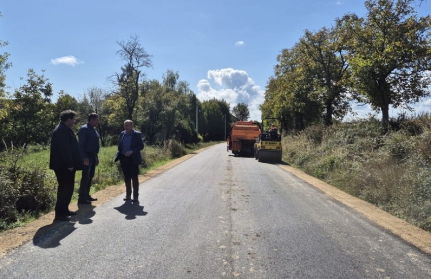 Zamjenik Rajn obišao radove na unaprjeđenju prometne infrastrukture u Sokolovcu
