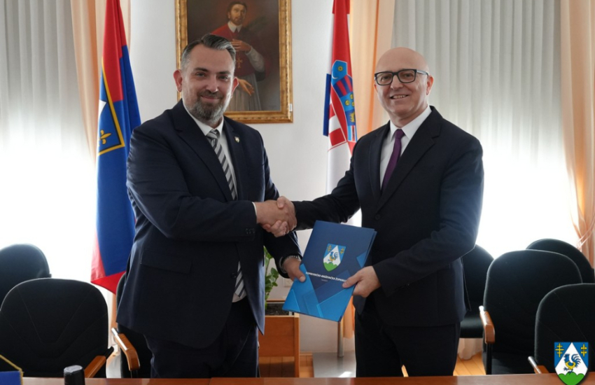 Županija nastavlja s podrškom razvoju Sveučilišta Sjever – župan Golubić i rektor Vusić potpisali ugovor o suradnji