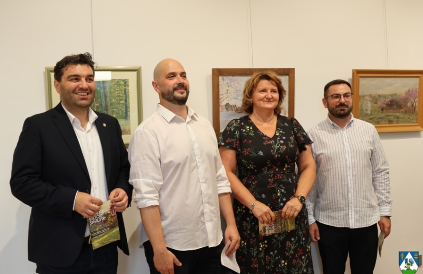 Otvorena izložba „Daleka svjetlost“ prof. Franje Viktora Šignjara u Virju