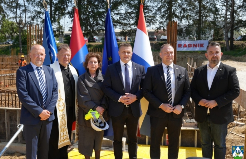 Položen kamen temeljac za novu zgradu Veterinarskog zavoda u Križevcima