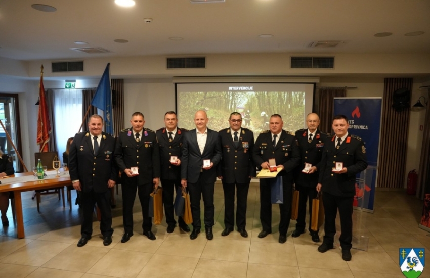 Slavko Tucaković i dalje na čelu Vatrogasne zajednice grada Koprivnice