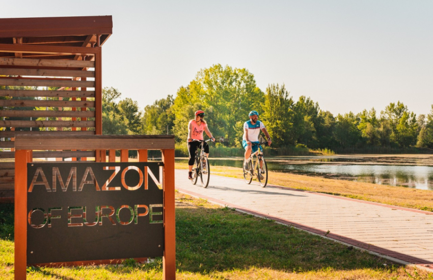 Projekt Amazon of Europe Bike Trail Hungary-Croatia