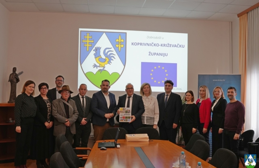 Delegacija Grada Podujeva u službenom posjetu Koprivničko-križevačkoj županiji
