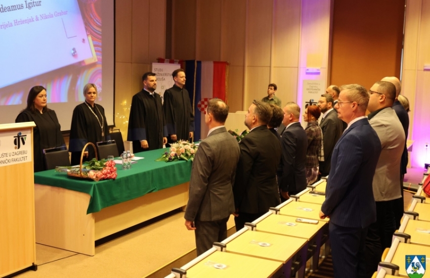 Svečanom sjednicom Geotehnički fakultet Sveučilišta u Zagrebu obilježio je svoj Dan