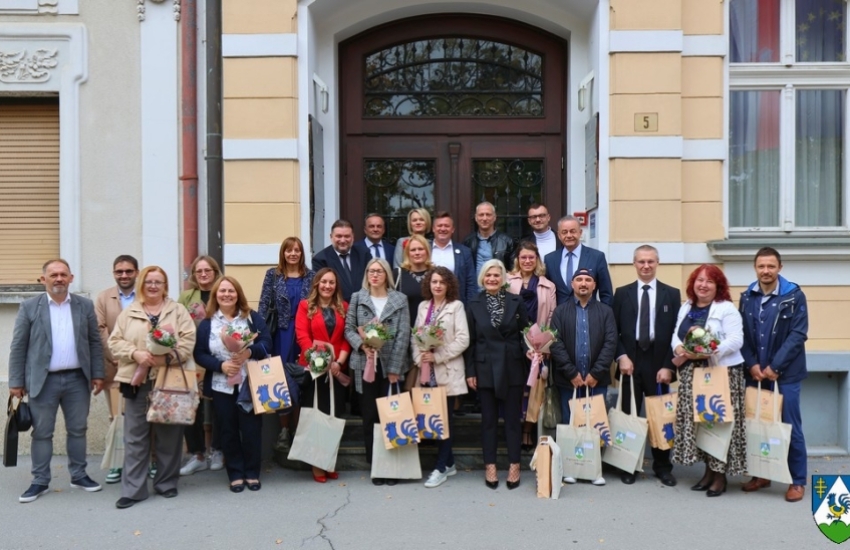 Župan održao prijem za najuspješnije odgojno-obrazovne djelatnike