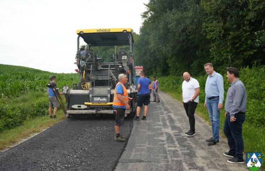 U tijeku obnova prometnice na dionici Veliki Poganac – Križevci