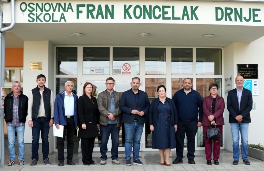 U Drnju kreće projekt vrijedan 1,64 milijuna eura za stvaranje uvjeta za jednosmjensku nastavu