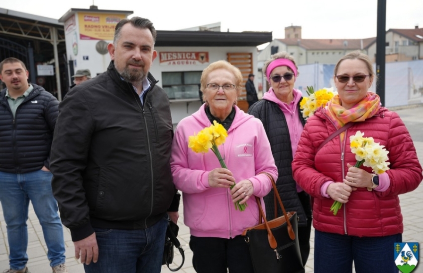 Obilježen Dan narcisa posvećen borbi protiv raka dojke