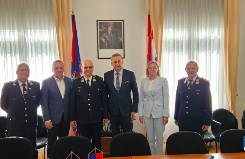 Župan Koren uoči blagdana sv. Florijana održao prijem za predstavnike Županijske Vatrogasne zajednice