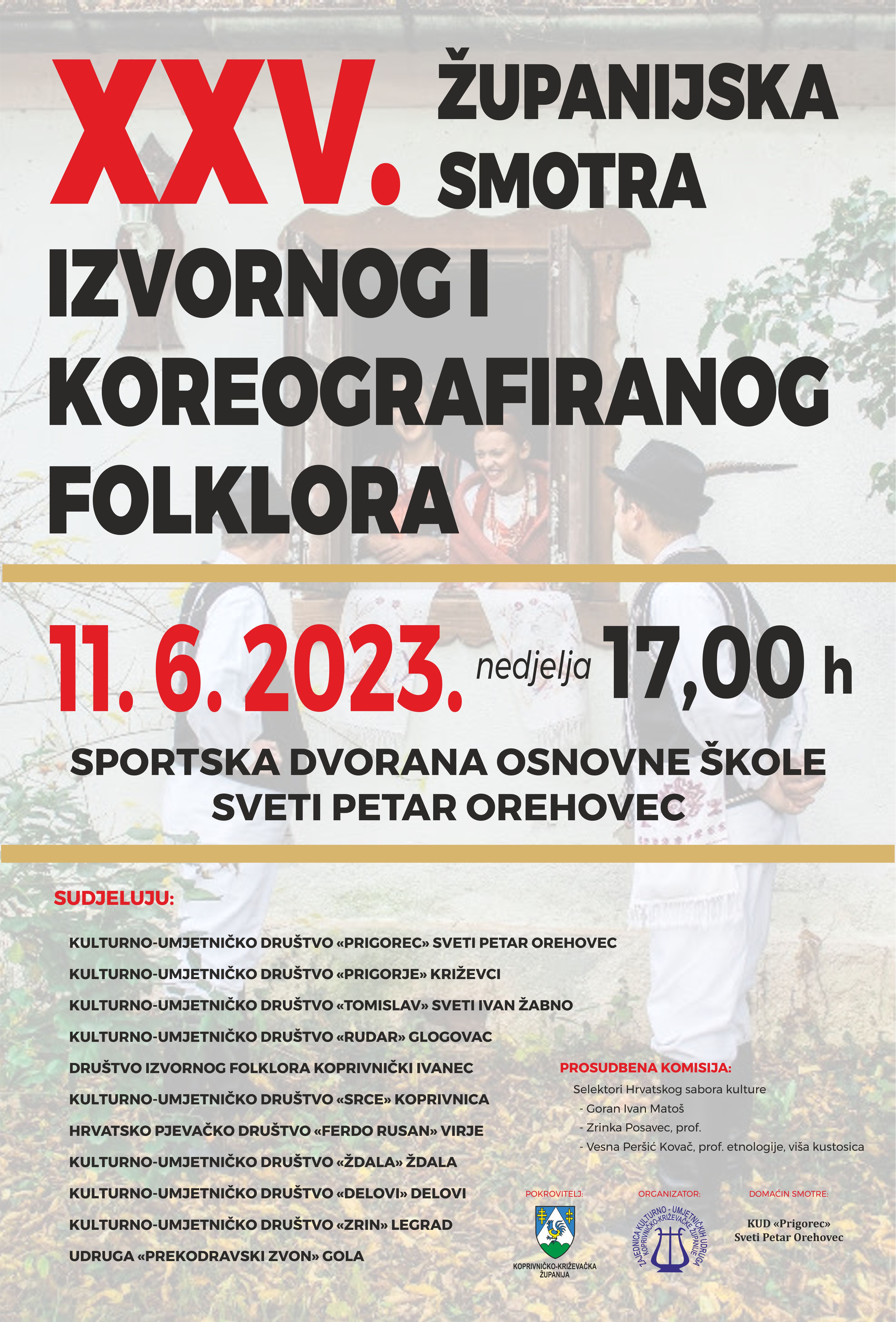 25. Županijska smotra folklora