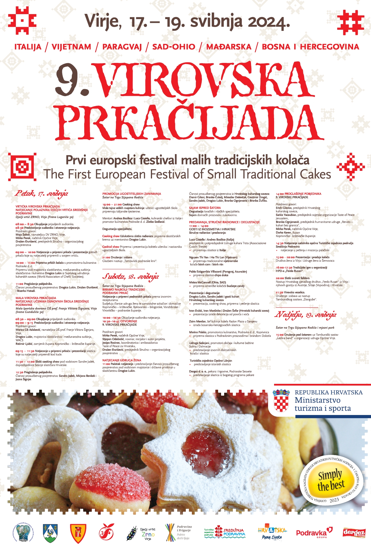 Plakat Virovska prkačijada 2024