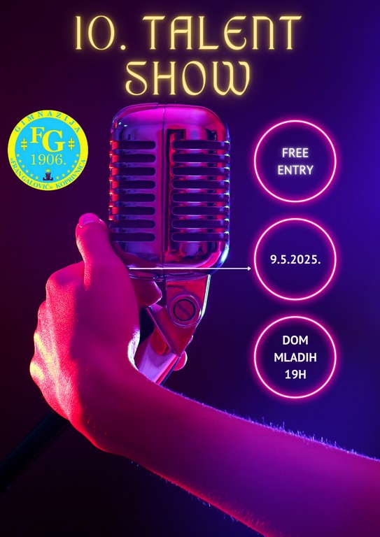 Plakat 10.talent show