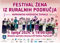 Posjetite Festival žena iz ruralnih područja Koprivničko-križevačke županije