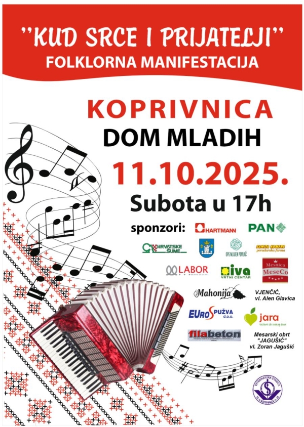 Folklorna manifestacija &quot;KUD Srce i prijatelji&quot;
