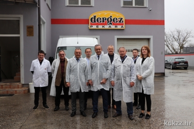 Župan i predstavnici HGK ŽK Koprivnica posjetili tvrtku Dergez d.o.o.