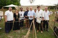 Župan i gradonačelnik Jakšić obišli izlagače na Renesansnom festivalu