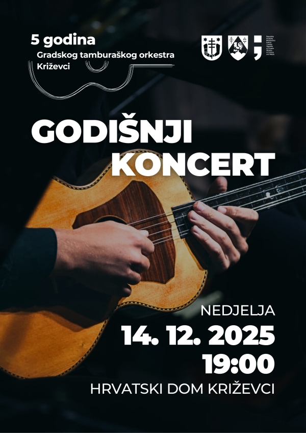 Godišnji koncert Gradskog tamburaškog orkestra Križevci