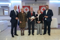 Koprivničko Gradsko društvo Crvenog križa dodijelilo priznanja darivateljima krvi