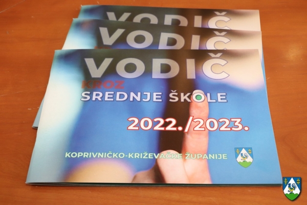 Predstavljen Vodič kroz srednje škole Koprivničko-križevačke županije za školsku godinu 2022./2023.