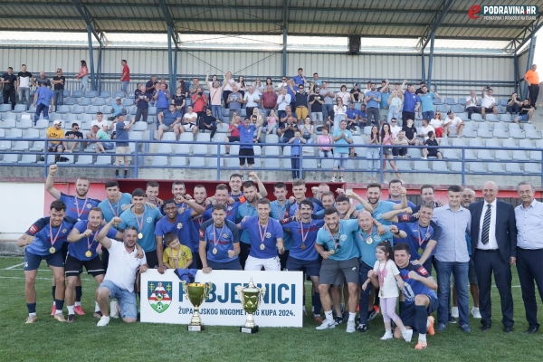 Križevački Radnik obranio titulu osvajača Županijskog nogometnog kupa