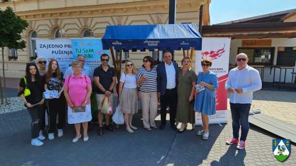 Županijska Liga protiv raka građanima predstavila projekte i aktivnosti