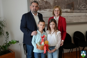 Učenici Osnovne &scaron;kole &bdquo;Ivan Lacković Croata&ldquo; Kalinovac u posjetu Županiji