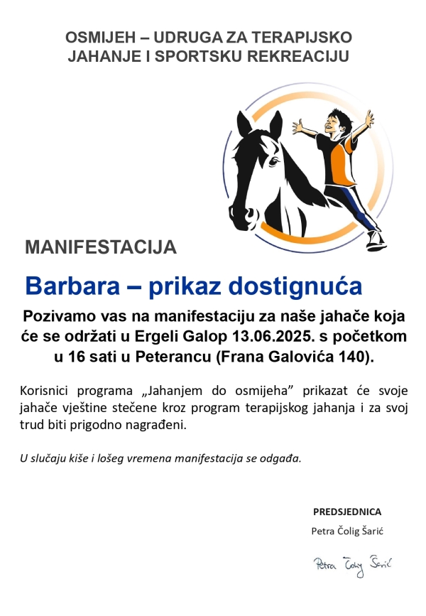 „Barbara – prikaz dostignuća&quot;