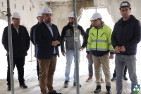 Župan Golubić i suradnici obišli radove na budućem Učeničkom domu u Koprivnici