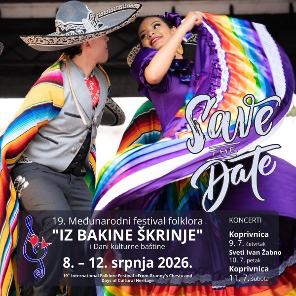 19. Međunarodni festival folklora "Iz bakine &scaron;krinje" i Dani kulturne ba&scaron;tine
