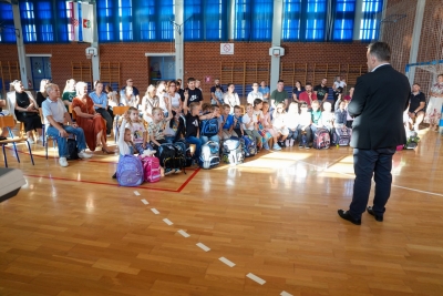 Župan i zamjenik pružili podr&scaron;ku prva&scaron;ićima na početku &scaron;kolske godine