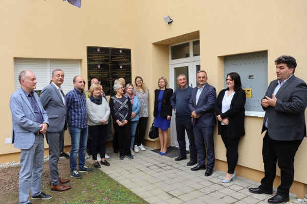 Župan Koren i gradonačelnik Rajn obišli obnovljenu zgradu Ispostave Županijske uprave u Križevcima