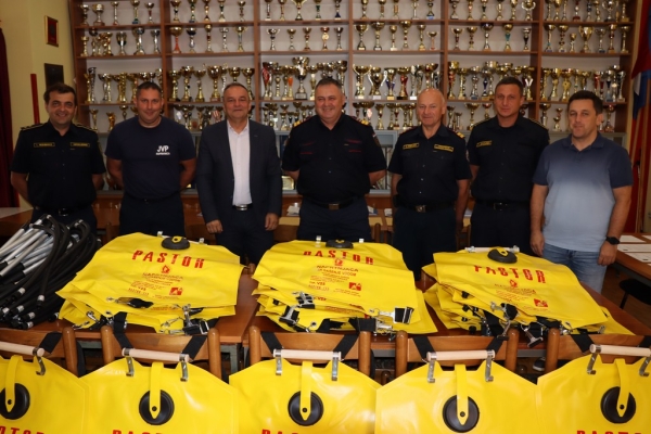 Županijska vatrogasna zajednica osigurala sredstva za nabavu opreme za VZG Koprivnica